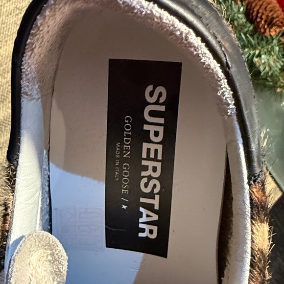  Distressed Leopard Sneakers. Size 7 Very good condition…barely worn